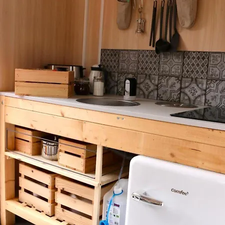 Tiny House Ingrid Hotel Uchte Eksteriør billede